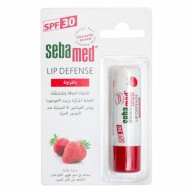 مرطب الشفاه بالفراولة بحماية SPF30 من سيبا ميد - 4.8جرام